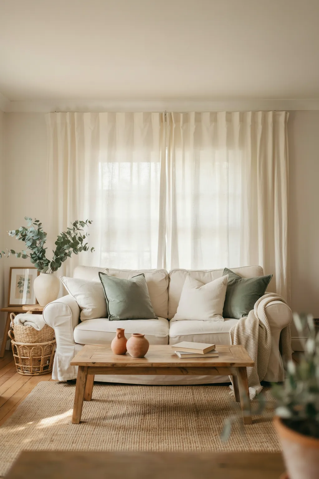 Soften the Sofa With Sage and Eucalyptus