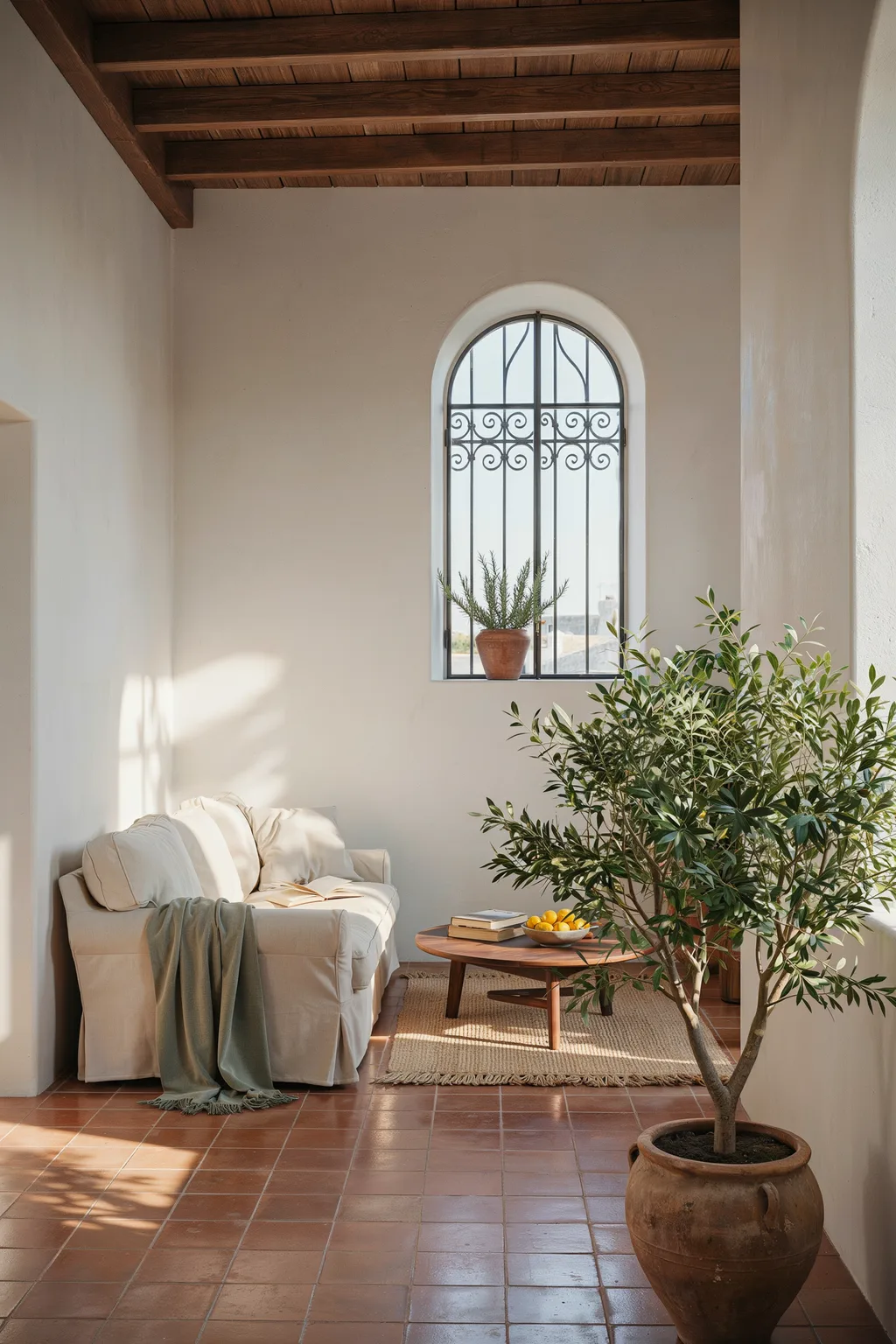 Mediterranean Living Room For Small Spaces