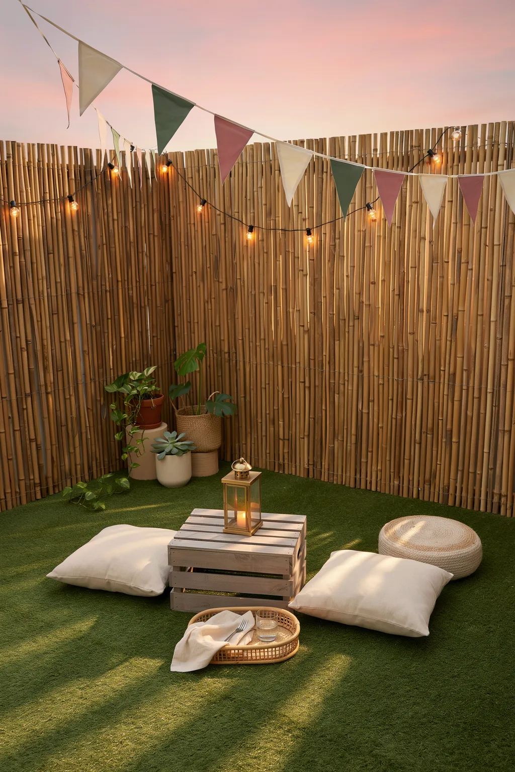 Turf And Floor Cushions Over Concrete