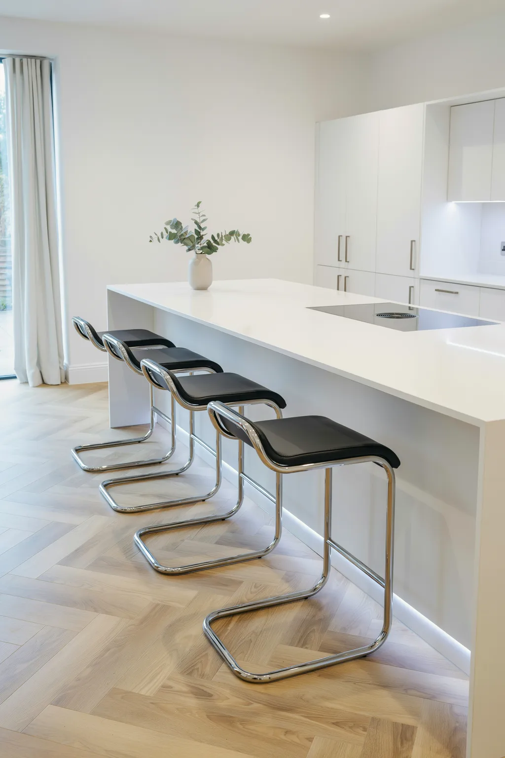 Cantilever Stools For Modern Islands
