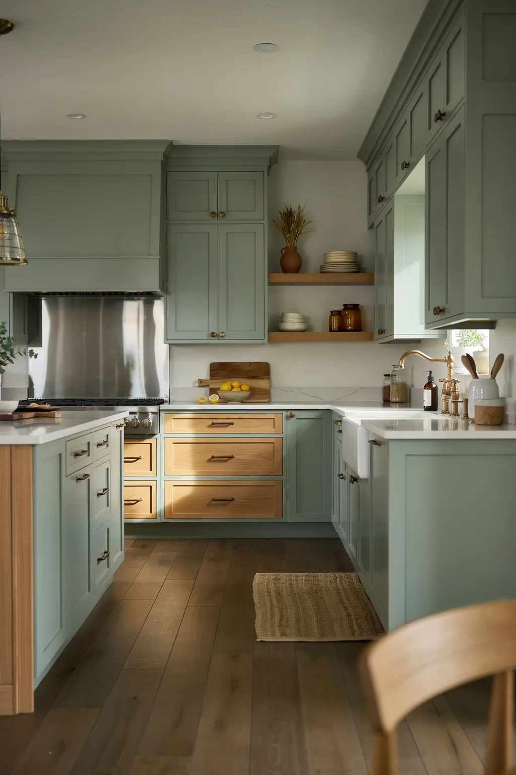 Sage and Oak Kitchen Combo