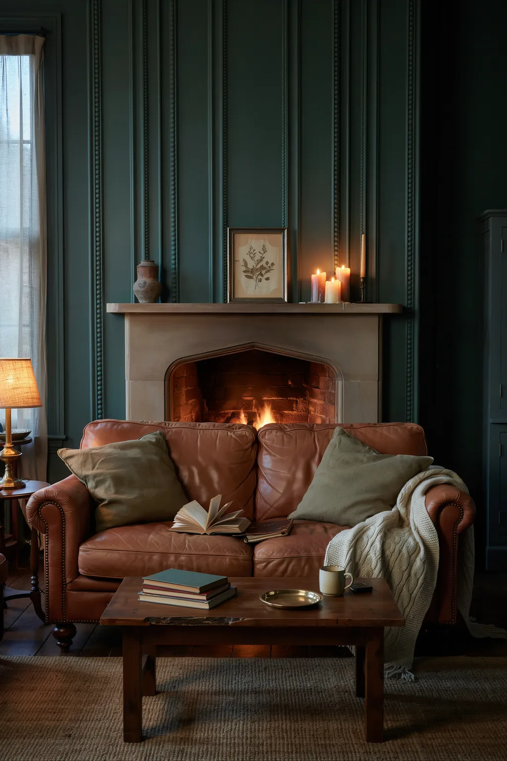 Go Moody With Green Panelling and Leather