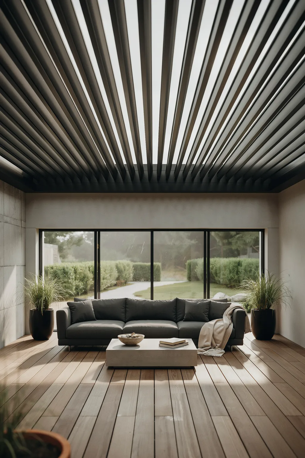 Louvered Roof Patio for Any Weather