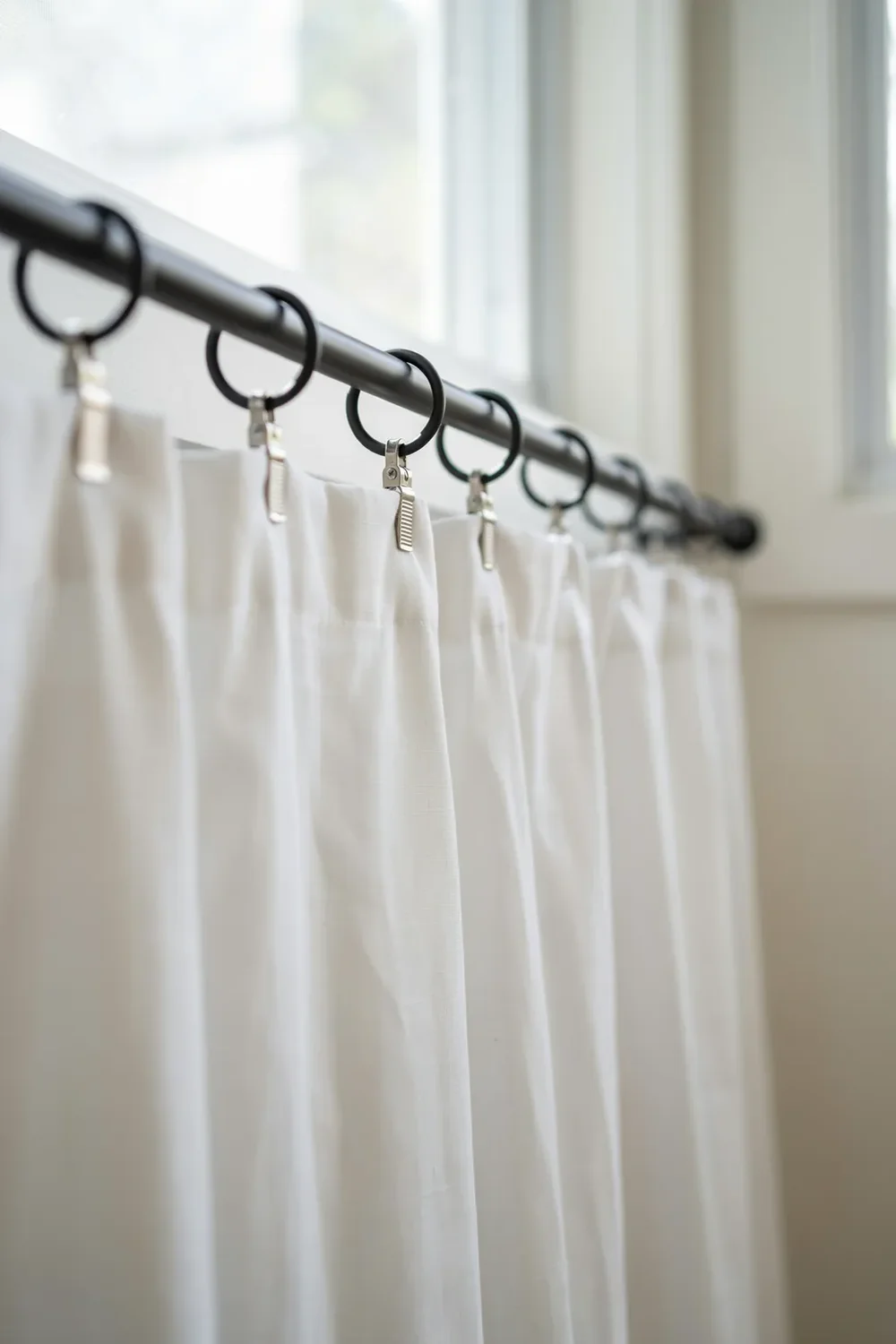 Ring Clips on a Flat Panel for the Easiest Custom Look