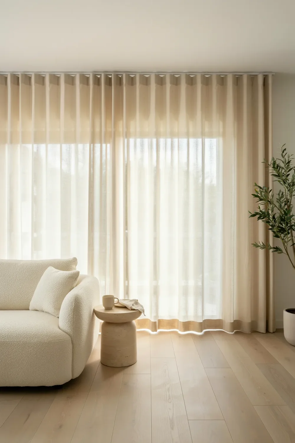 curtain styles for living room - Ripple Fold Panels for a Clean, Even Wave