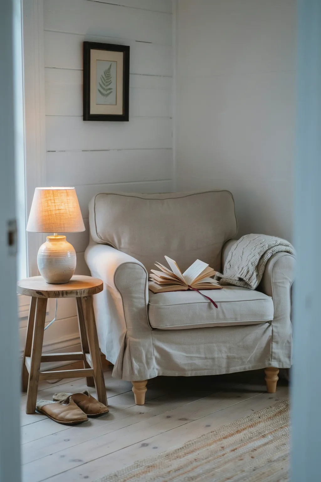 Slip a Reading Chair Into the Corner You Never Use