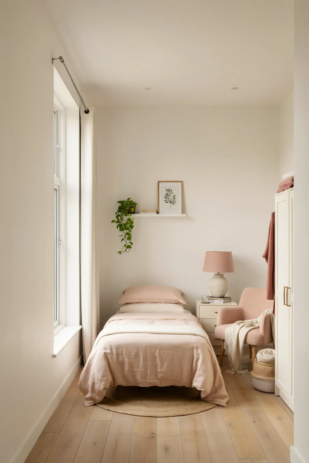 Small or Dark Room? Use Pink in Small Doses
