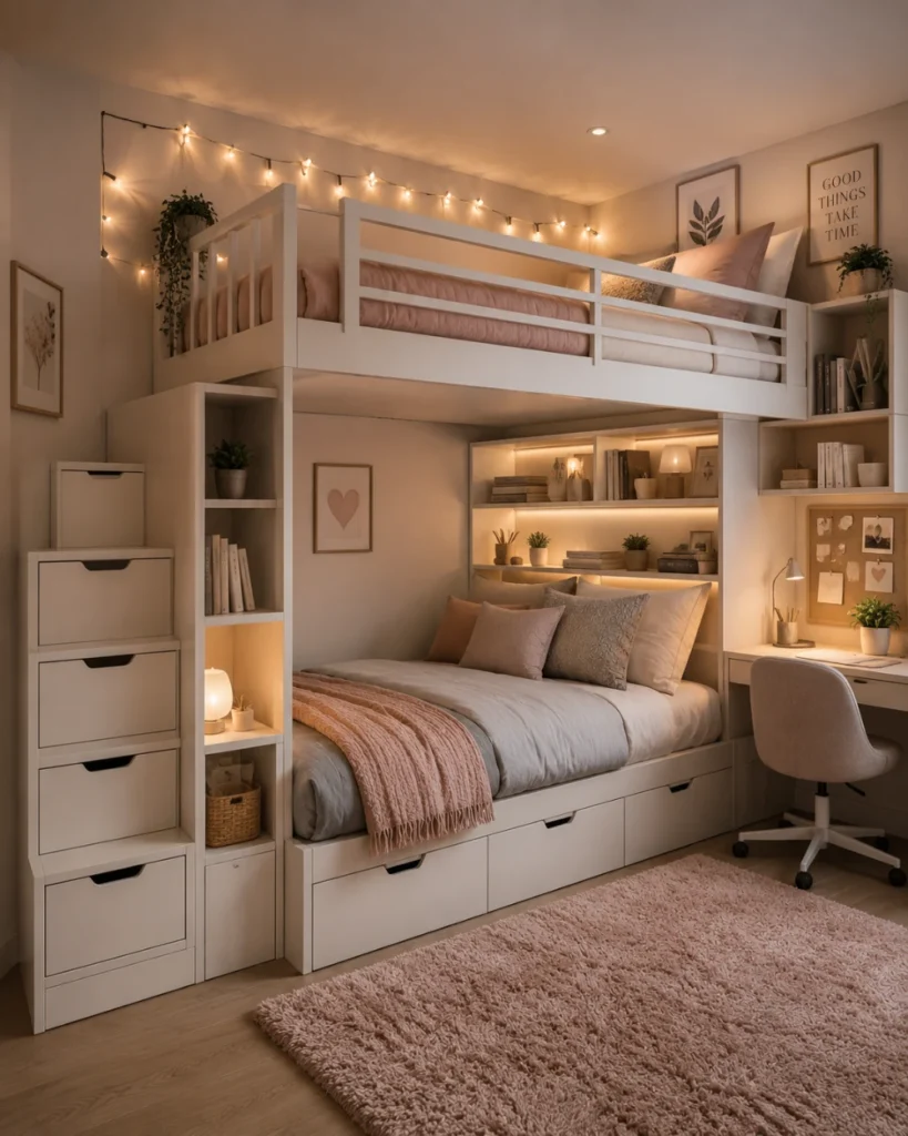 Stack Sleep With a Storage Bunk