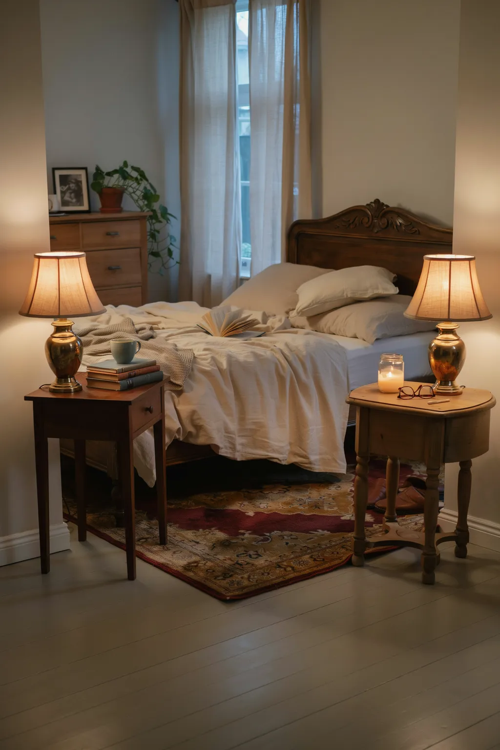 Swap Modern Lamps for Vintage Glass or Brass