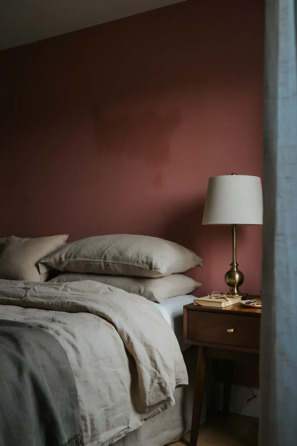 Trade Pale Pink for Oxblood and Deep Rose