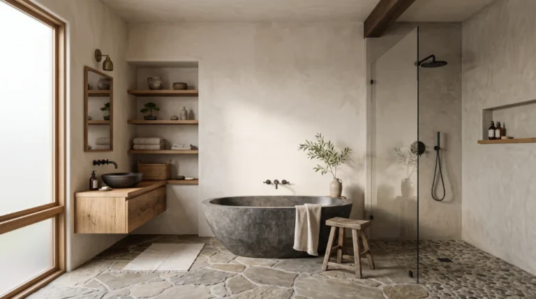 wabi sabi bathroom