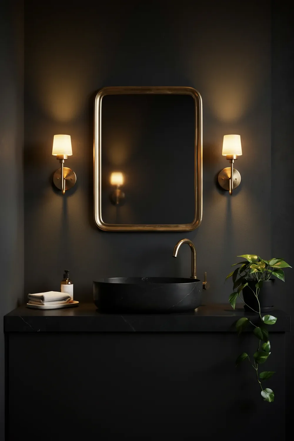 Warm It Up With Brass and Gold