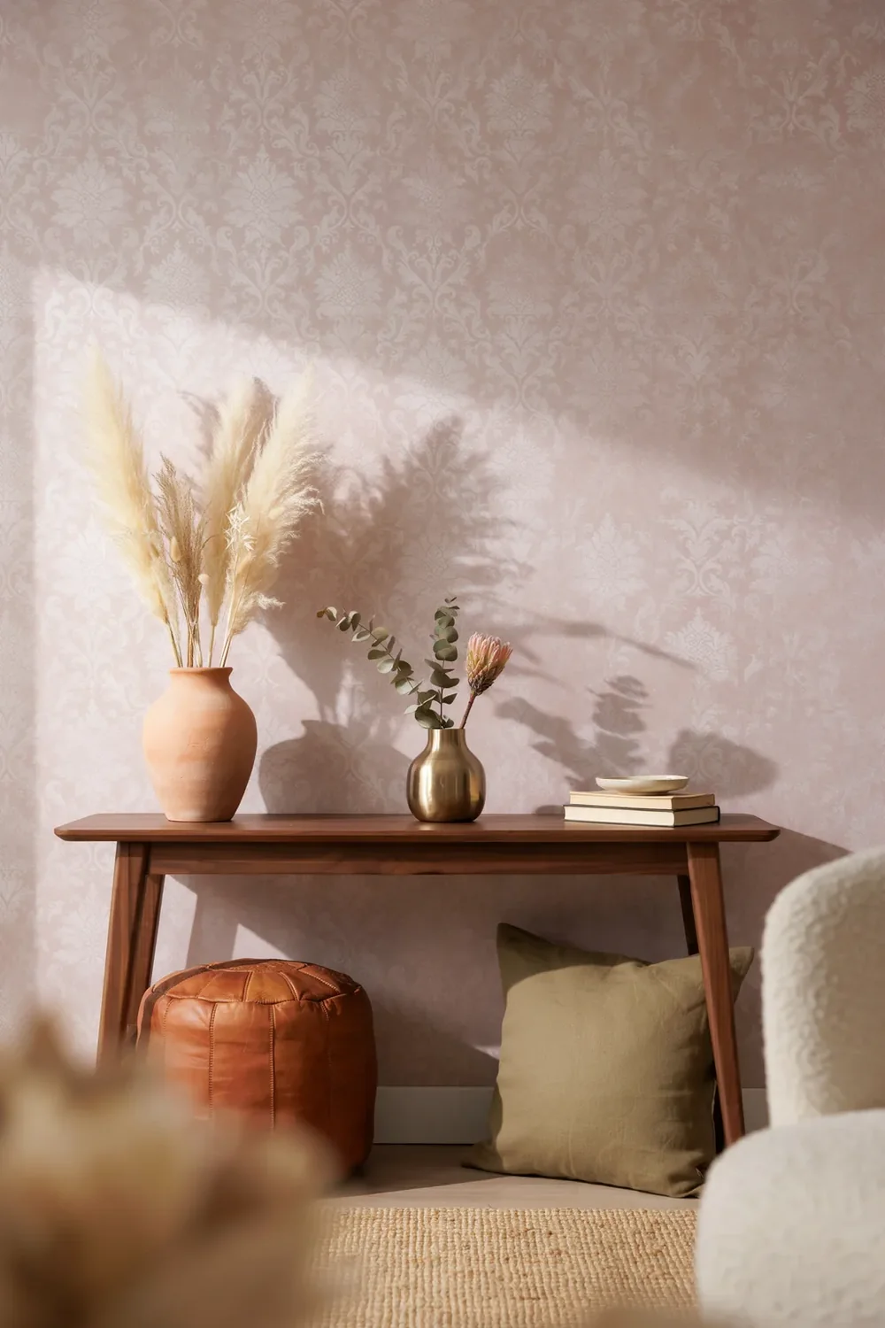 What Pink Actually Pairs With: Brown, Terracotta, Olive