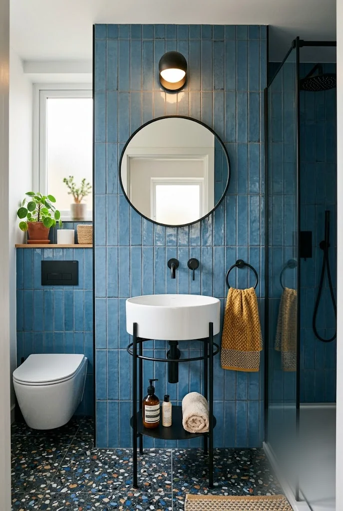 Leggy Sink Stand Narrow Bathroom