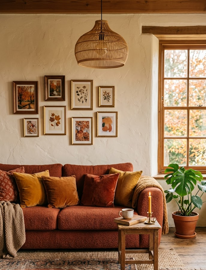 14 Fall Living Room Decor Ideas to Steal This Season