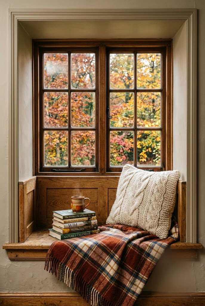 Cozy Window Seat Reading Nook