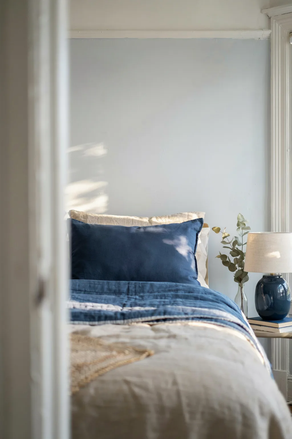 Pull Three Shades Off One Paint Strip Instead of Mixing Random Blues