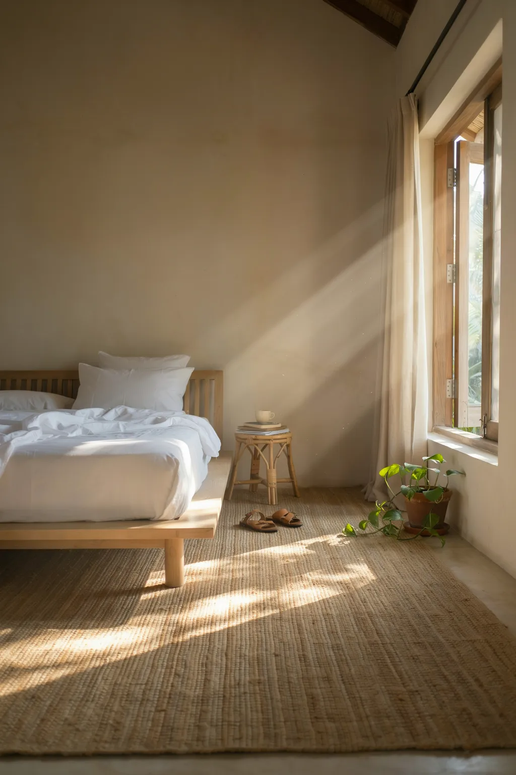 Ground the Room With Jute or Seagrass, Sized One Up