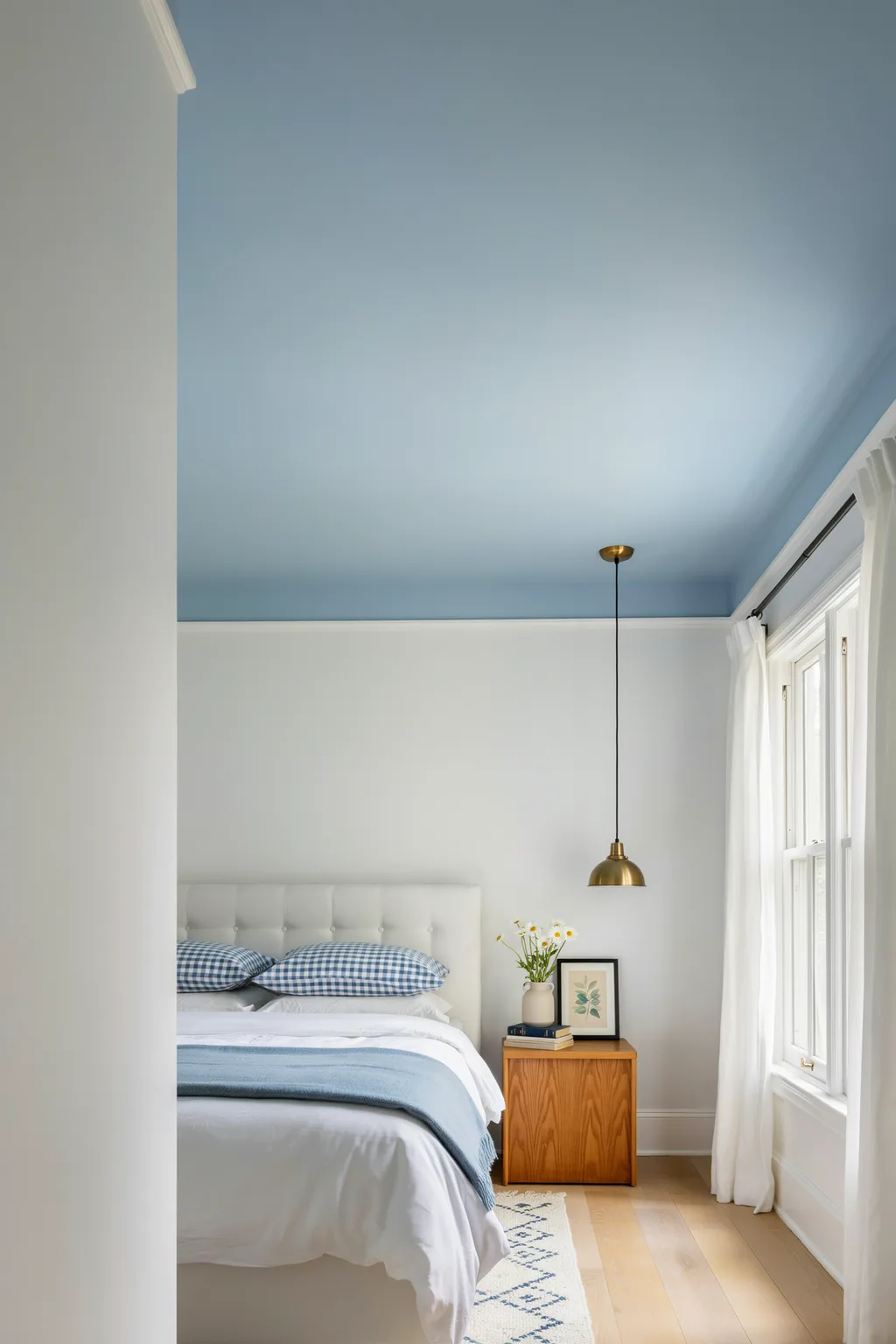 Paint the Ceiling Pale Blue and Let the Walls Stay White